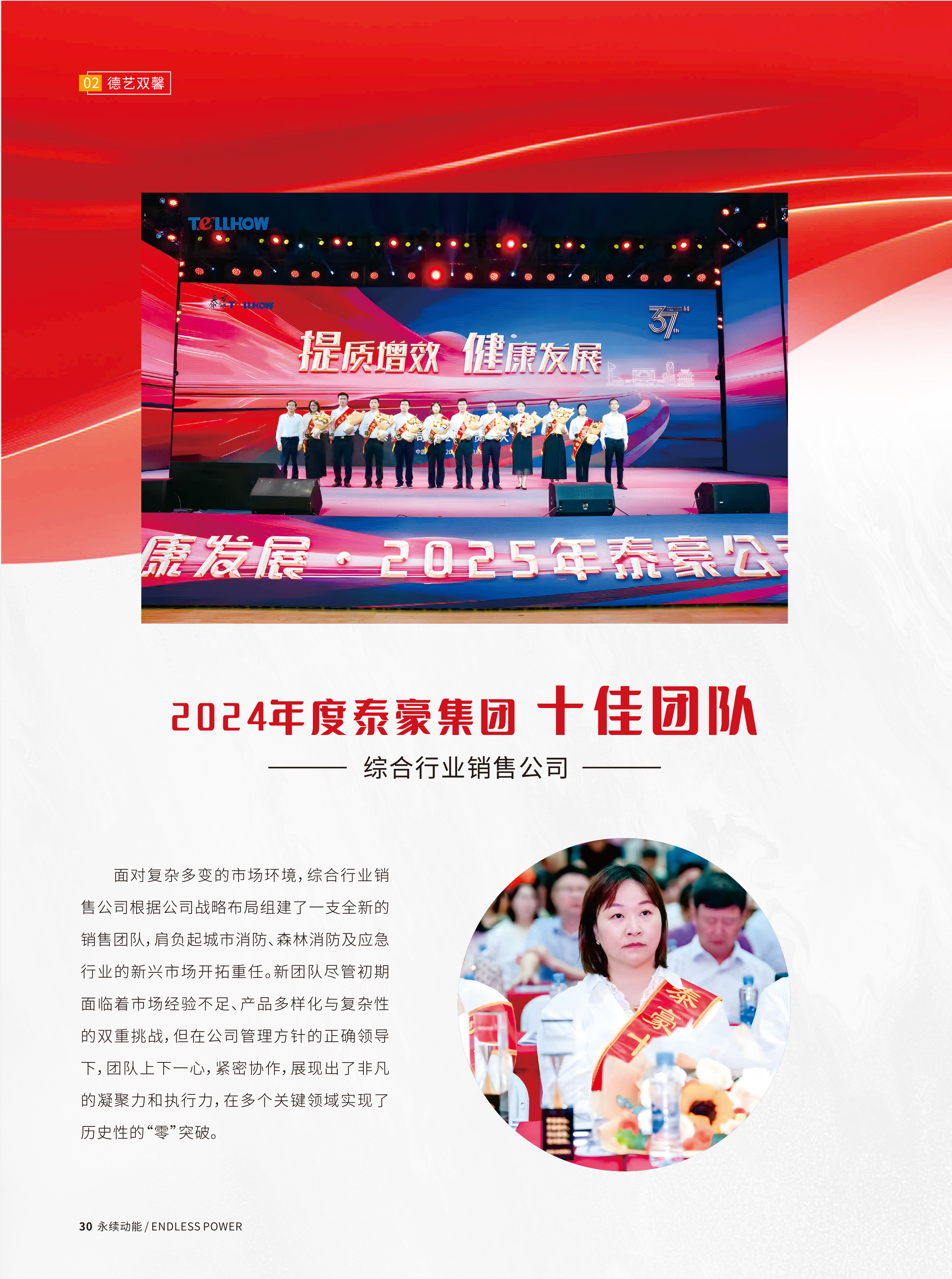  2024年度泰豪集团“十佳团队”——综合行业销售公司