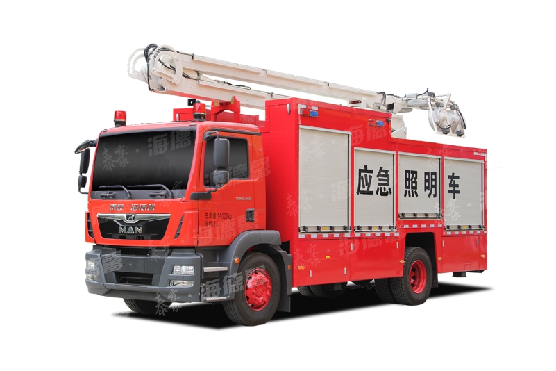 折臂照明车